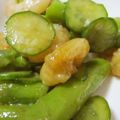 まゅ＠たん's cooksnap of when they made 海老のさっぱり塩麹中華ドレッシングサラダ.
