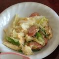 ゆぅにゃんちゃん♪'s cooksnap of when they made アスパラ・ウインナーのバター醤油炒め.