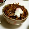 ユウコsawa's cooksnap of when they made 牛ごぼう丼.