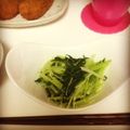 checheb's cooksnap of when they made 水菜の和風サラダ♡.