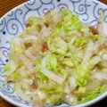 B子chan's cooksnap of when they made さっぱり食べたい白菜の梅おかか和え.