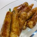 Riochin's cooksnap of when they made オクラの豚肉巻き.