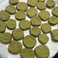水酸化ばりぅむ's cooksnap of when they made サクサク濃厚！抹茶ホワイトチョコクッキー.