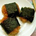 ☆hiyozou☆'s cooksnap of when they made 残りご飯で★もちもちおやき風焼おにぎり.