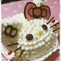 ぴんくまいまい's cooksnap of when they made キャラスイーツ☆マシュマロでキティちゃん.