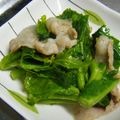 say26's cooksnap of when they made 菜の花と豚のサッパリ炒め.