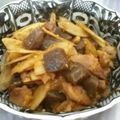 じょうたんへい's cooksnap of when they made ごぼうとコンニャクと牛肉の味噌煮。.