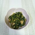 ☆kiku1983☆'s cooksnap of when they made 大根の葉と鶏のひき肉！の味噌炒め.