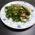 料理作造's cooksnap of when they made 彩り鮮やか！豚バラ＆ピーマンの中華炒め.