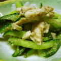 よこあん's cooksnap of when they made ＊鶏ムネ肉と胡瓜のからしごま和え＊.