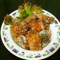 サニーブランチ's cooksnap of when they made 魚（ヤズ）の竜田揚げ★.