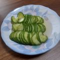 ponnko's cooksnap of when they made 蛇腹胡瓜の甘酢漬け☆彡.