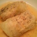 めぐみるく0927's cooksnap of when they made 豆腐入り♪ヘルシーロールキャベツ.