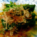shigamama's cooksnap of when they made ほうれん草のお浸し.