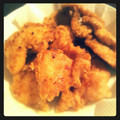 mottieo's cooksnap of when they made 揚げない唐揚げ.