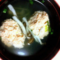 ドラミＳＰ's cooksnap of when they made かんたん鮭のつみれ汁.