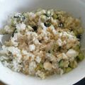 みちこちゅぽま's cooksnap of when they made ＊明太豆腐のごちゃまぜごはん＊.