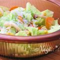 矢切のねぎちゃん's cooksnap of when they made ルクエ☆しらすとキャベツのレンジ煮.