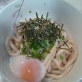 桜もち1026's cooksnap of when they made 明太バター釜玉うどん.