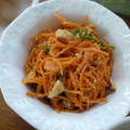 eridream's cooksnap of when they made ピーマンと人参のごま和え.