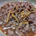 こなべまま's cooksnap of when they made 安い肉で　牛肉の　しぐれ煮.