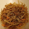 sekima25's cooksnap of when they made 牛蒡と大根と肉の甘辛炒め.