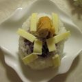 miyuki12's cooksnap of when they made 仮面ライダーウィザード★簡単キャラ弁.