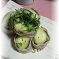 ＴＯＭＯＷＡＴ's cooksnap of when they made レンチン♪なすの豚肉巻き〜.