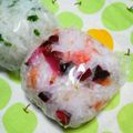 えまっちママ's cooksnap of when they made 桜えびのおむすび♥.