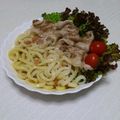 みょごろ's cooksnap of when they made 梅入り・ナンプラー香るカレー冷やしうどん.