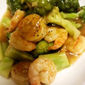 サトモユリア's cooksnap of when they made 海老とブロッコリーの黒胡椒炒め.