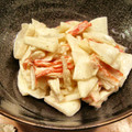 demy427's cooksnap of when they made かにかまとカブのマヨネーズ和え.