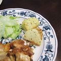 Ｐ子ママ's cooksnap of when they made ガーリックポテト☆.