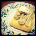 iPhone花子's cooksnap of when they made 我が家のクレープ.