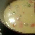 くるみたんv's cooksnap of when they made チーズフォンデュの残りでクリームシチュー.