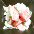 レモンジャ's cooksnap of when they made 大根とサーモンのわさマヨ醤油和え.