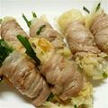 ハニーレモネード's cooksnap of when they made 豚バラのにらきゃべつ巻き.