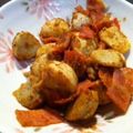 minhee42's cooksnap of when they made 里芋のカレー炒め.
