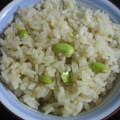 みあ's cooksnap of when they made 簡単！ 枝豆御飯.