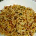 まっきん☆★'s cooksnap of when they made リメイク♪簡単角煮チャーハン♪.