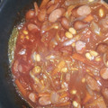 サヨゲ's cooksnap of when they made ソーセージのトマト煮込み.