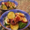 みそじーさん's cooksnap of when they made タコと胡瓜の簡単キムチの素和え.