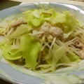 ayaakari's cooksnap of when they made 豚とキャベツともやしの重ね蒸し♡.