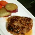 ★なお★ミ's cooksnap of when they made ニンジンの摩り下ろしでふっくらハンバーグ.