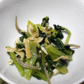 meff's cooksnap of when they made 小松菜とちりめんじゃこの炒め物.