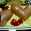 みほっこさん's cooksnap of when they made はーと♡ウインナーで.