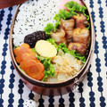 kiki_tku's cooksnap of when they made 厚揚げ肉巻き弁当.