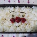 kururin18's cooksnap of when they made ❀めっちゃ簡単アンパンマン弁❀.