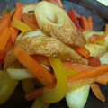 そめはる's cooksnap of when they made ∮ ちくわ✰カレーオイスター✰彡炒め ∮.