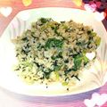 0513marimo's cooksnap of when they made ✿小松菜とひじきのチャーハン✿.